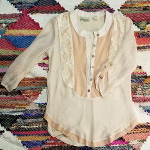 Multipaterned Pink Shirt